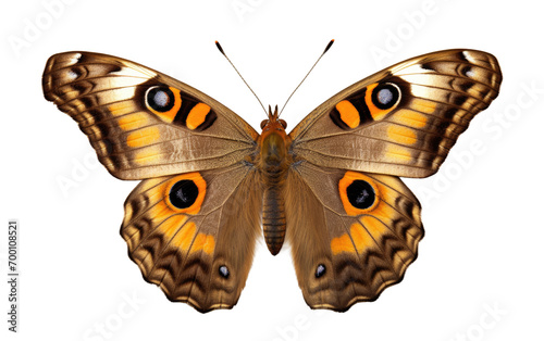 Butterfly Elegance on Transparent Background