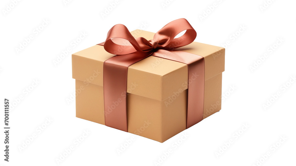 Obraz premium gift box isolated on white