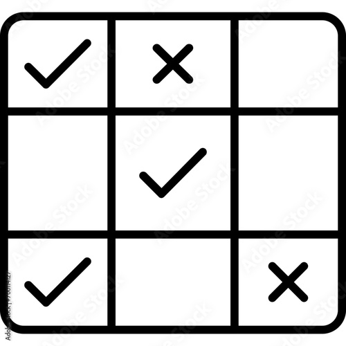 Tic Tac Toe Icon