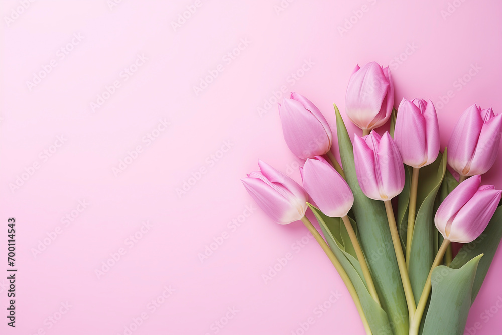 a bouquet of purple tulips