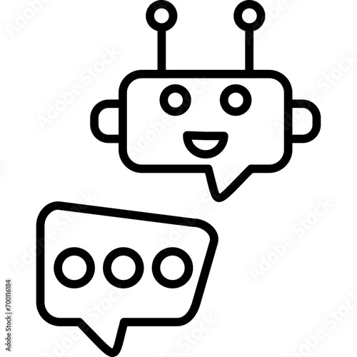 Robot Chat Icon