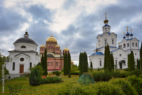 Orthodox churches in the Assumption Monastery of Oryol