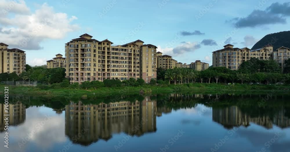 Modern houses in Hainan province,China Modern houses in Hainan province,China