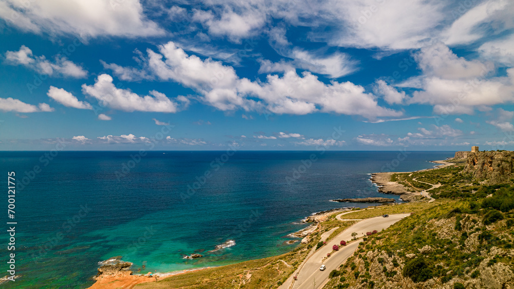 Coast of Macari. Sicily Italy Coast of Macari. Sicily Italy