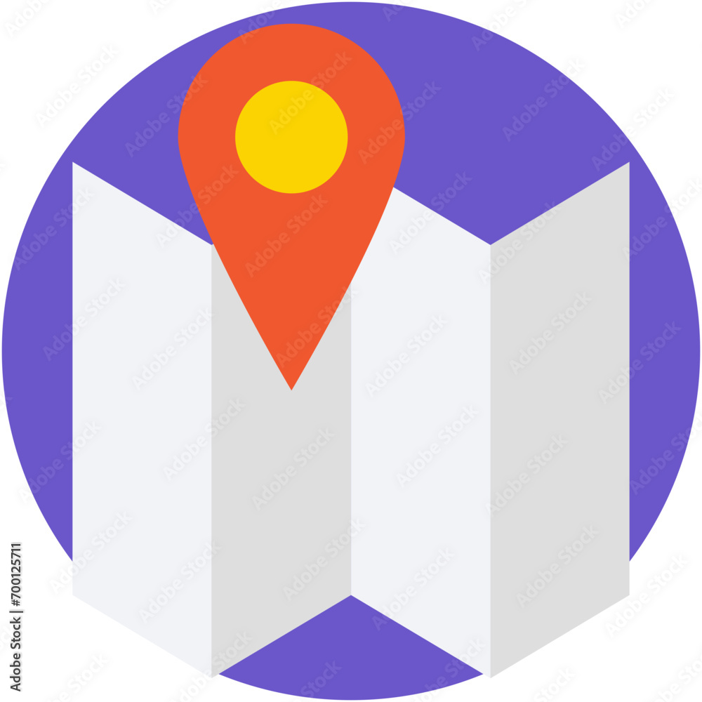 Map Locator Vector Icon Map Locator Vector Icon