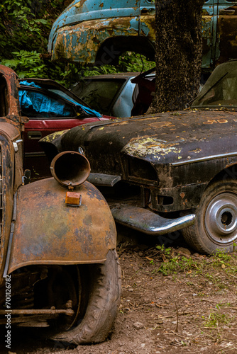 old rusty car