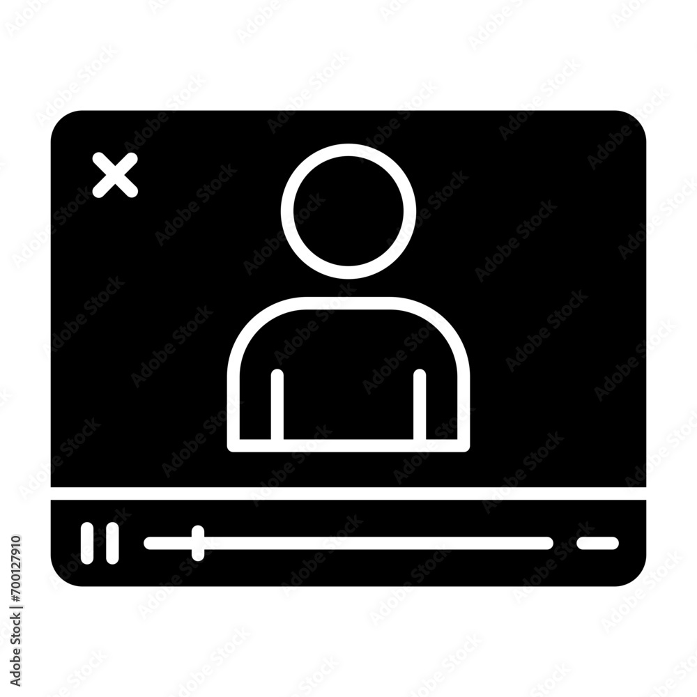 Video Message Icon Video Message Icon
