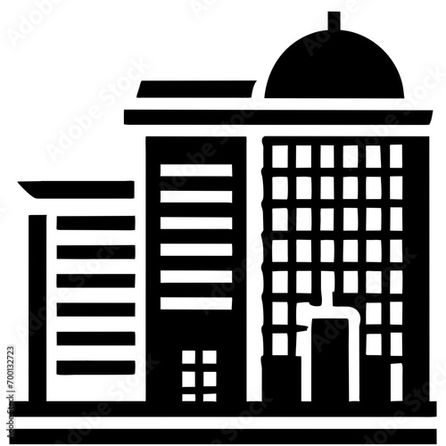 Architect with blueprints vektor icon illustation