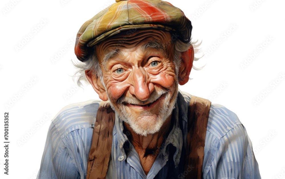 Portrait of a Wise Soul's Boy On Transparent PNG Portrait of a Wise Soul's Boy On Transparent PNG