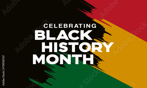 Black History month banner printable, template, theme, logo, February Black history month, graphics,  
art, clipart, vector illustration design ideas for social media post, flyer, sign, poster