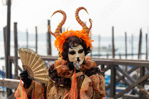 Obraz na płótnie Carnevale a Venezia w salonie