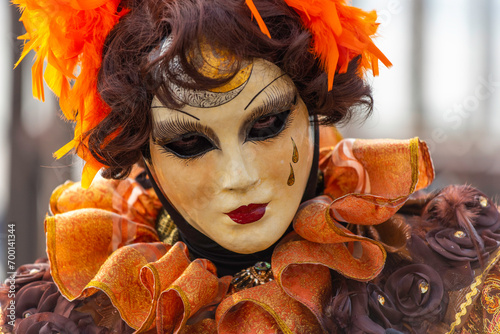 Obraz na płótnie Carnevale a Venezia w salonie