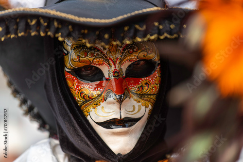 Obraz na płótnie Carnevale a Venezia w salonie