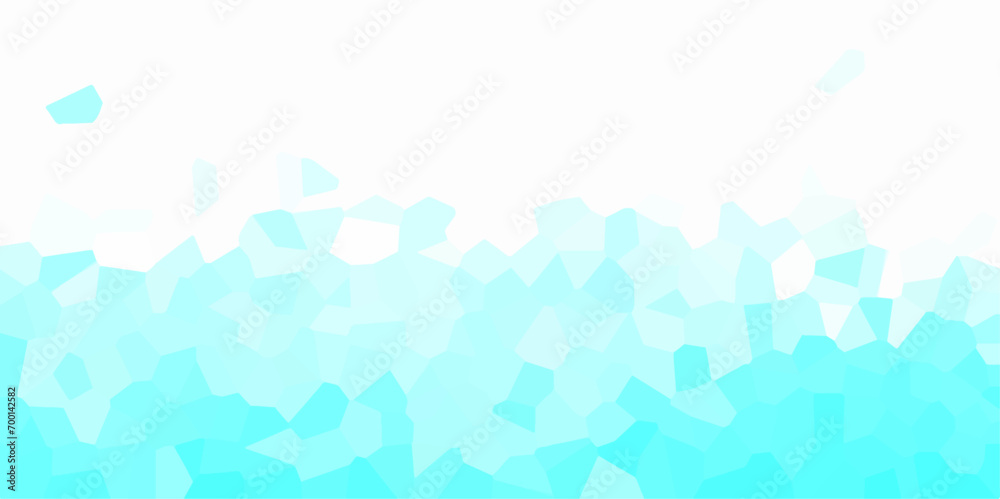 Light blue color Broken Stained Glass Background with White lines. Voronoi diagram background. Seamless pattern shapes vector Vintage Illustration background. Geometric Retro tiles pattern. Light blue color Broken Stained Glass Background with White lines. Voronoi diagram background. Seamless pattern shapes vector Vintage Illustration background. Geometric Retro tiles pattern.