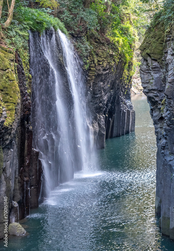 Manai Waterfall in Takachiho Gorge  Miyazaki  Japan