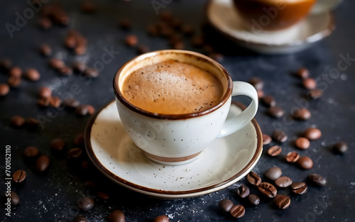 Capture the essence of Turkish Coffee in a mouthwatering food photography shot
