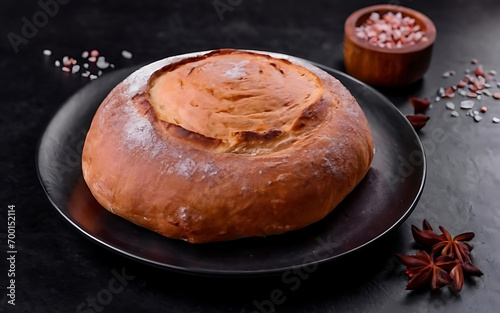 Capture the essence of Arabic Bread in a mouthwatering food photography shot