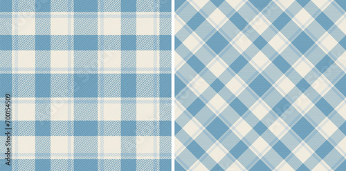 Check plaid vector of textile pattern tartan with a background texture seamless fabric.