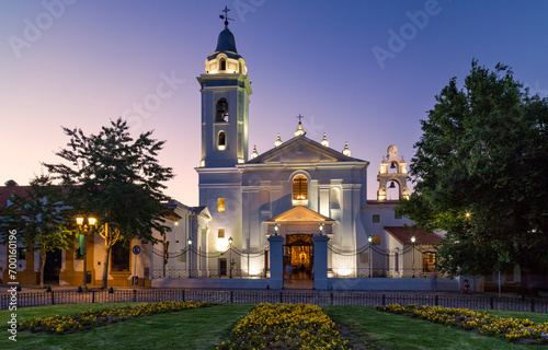 Recoleta Church "Nuestra Señora del Pilar". Recoleta, Buenos Aires, Argentina.