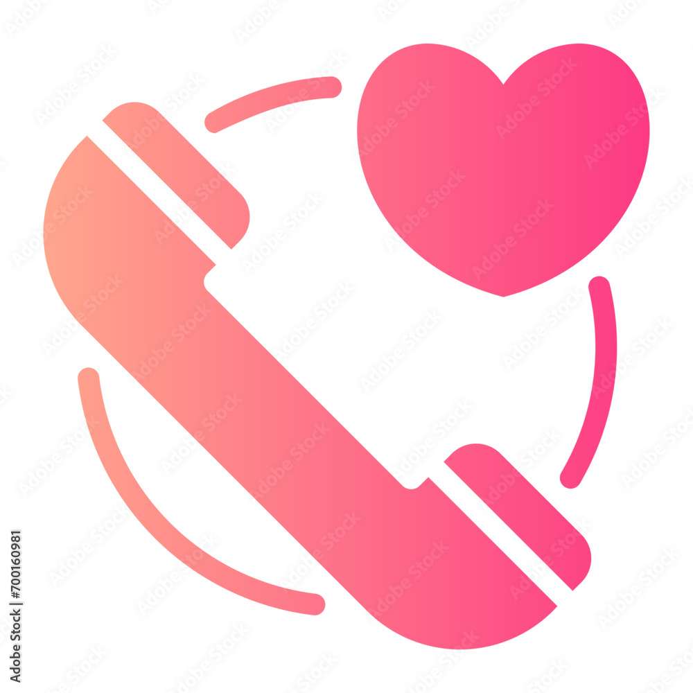 phone call gradient icon phone call gradient icon