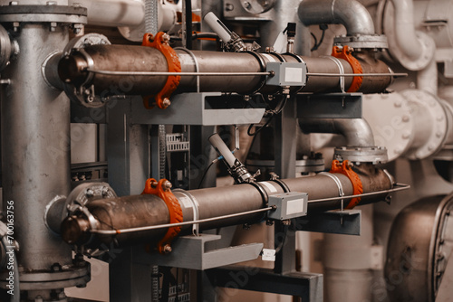 Obraz na plátně Intensive UV Light Lamp Reactor As A Part Of A Certified Ballast Water Treatment System