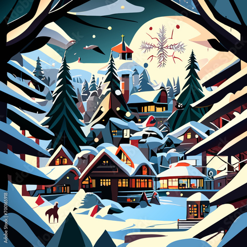 seamless pattern with trees, vector illustration of an abstract background, seamless pattern with trees and birds