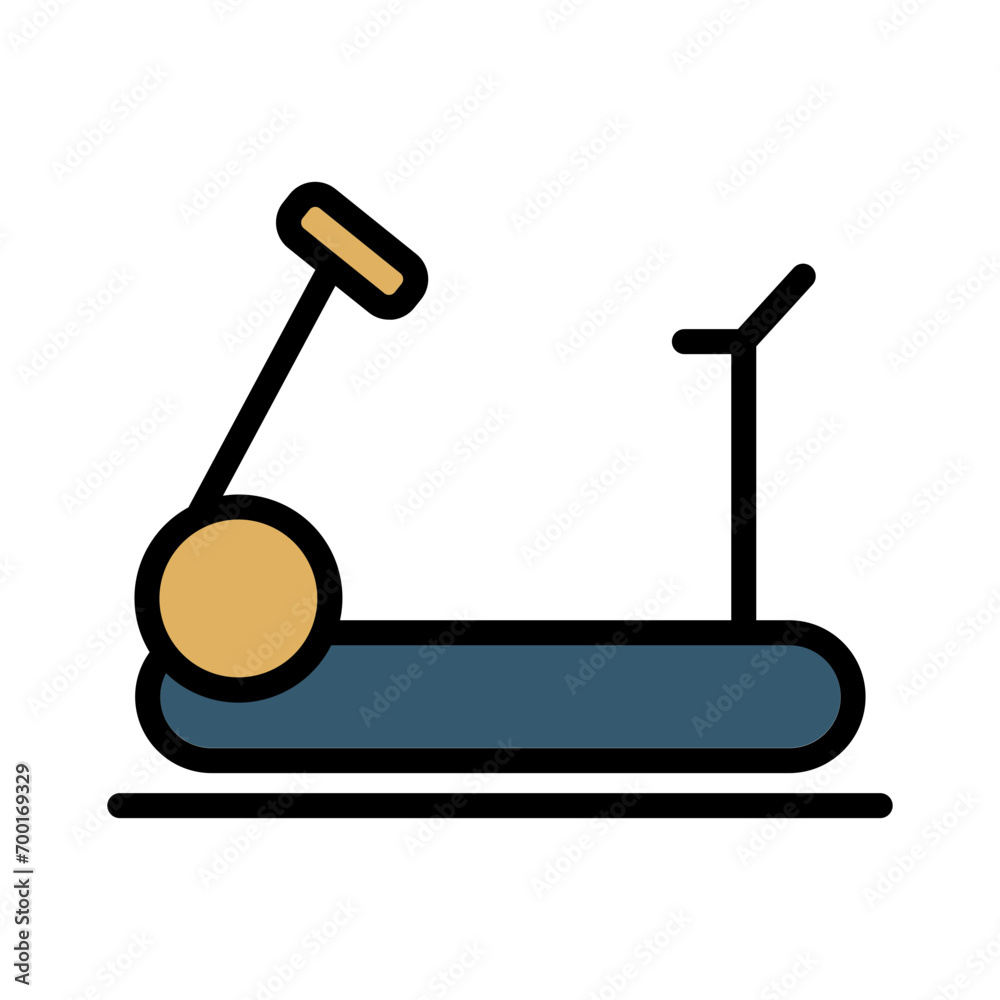 Workout Fitness Gym Filled Outline Icon Workout Fitness Gym Filled Outline Icon