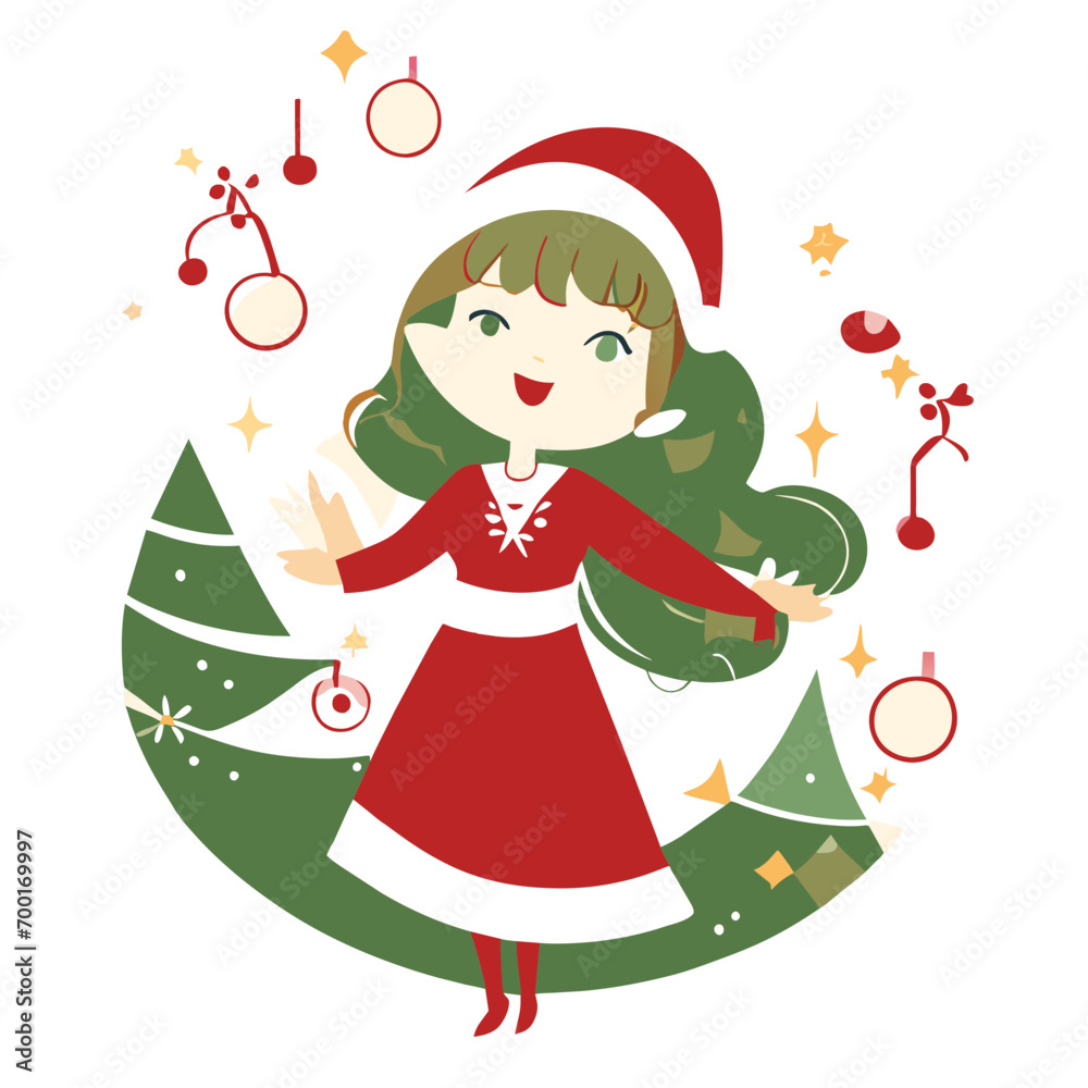 girl with christmas tree, girl with christmas tree and gifts girl with christmas tree, girl with christmas tree and gifts