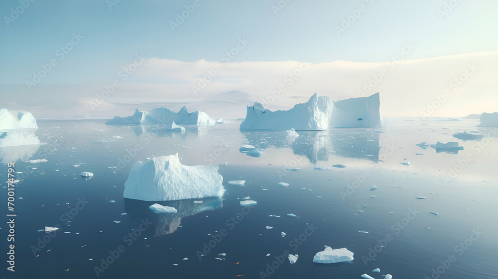 Icebergs, Glacier 