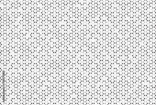 Abstract triangular halftone texture vector geometric Background. Halftone triangles retro grunge pattern. Minimal 80s style dynamic structure wallpaper