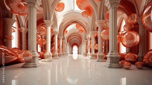 columns paradise ball hall gods room ambience 