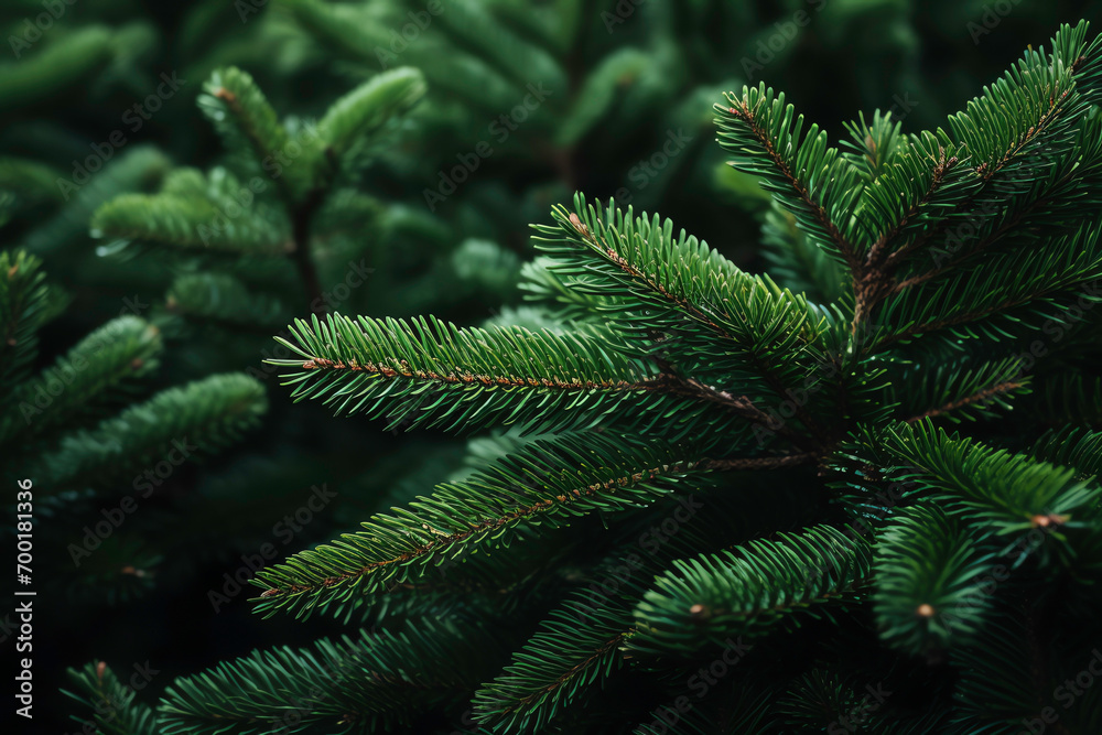 a close up of a pine tree