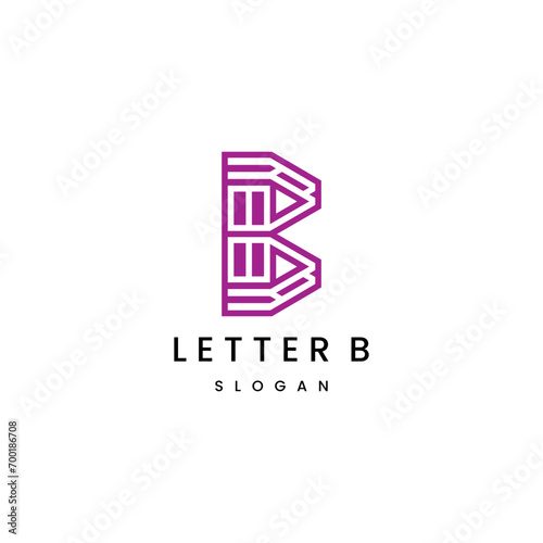 Initial Letter B Creative Logo