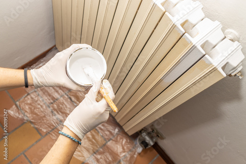 colore bianco per caloriferi