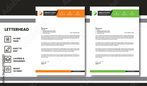 Modern Business Letterhead