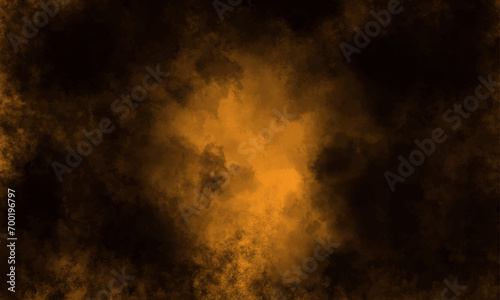 powder explosion of the moon. photo background, background for photo shoot, brown color background, portrait backdrop. Colored powder cloud. Colorful dust smoky explode. fire in the dark.