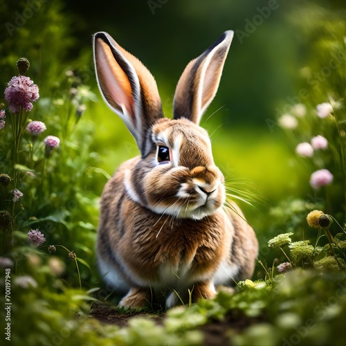 rabbit in the grass