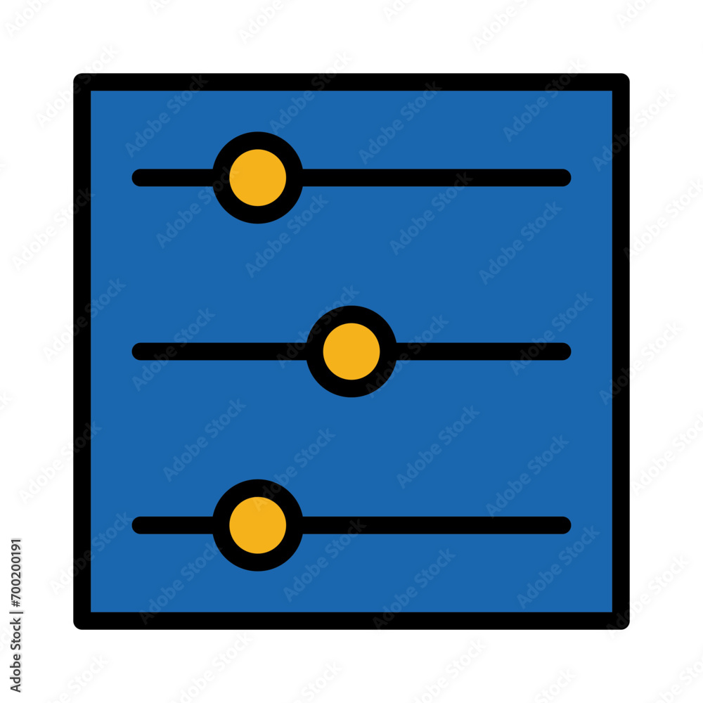 Adjust Settings Tools Filled Outline Icon Adjust Settings Tools Filled Outline Icon