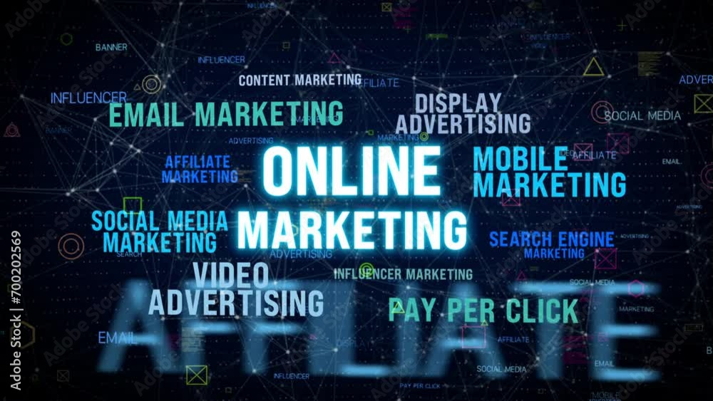 online digital email marketing strategy concept