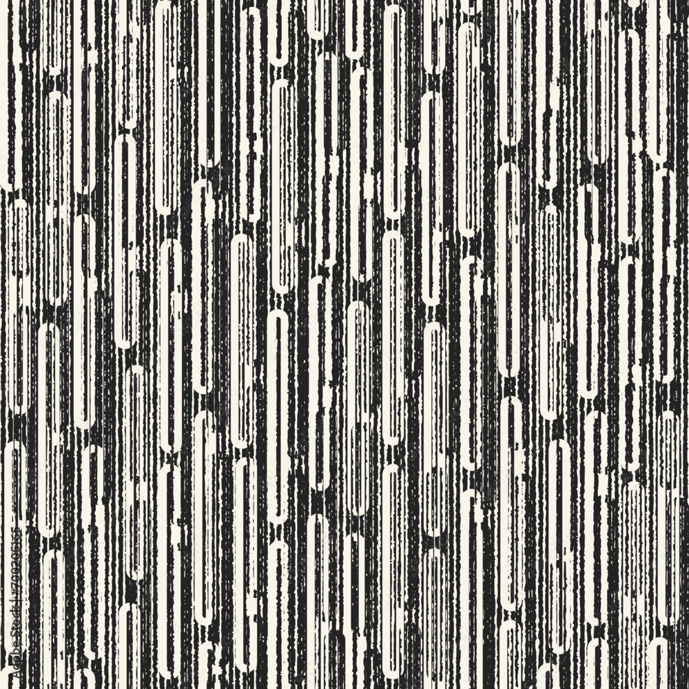 Monochrome Grain Stroke Textured Variegated Striped Pattern Monochrome Grain Stroke Textured Variegated Striped Pattern