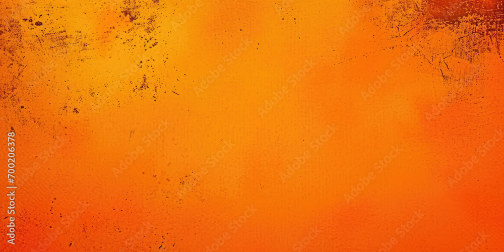 orange Grunge wall texture rough background dark concrete floor, old grunge background. orange Abstract Background. Painted orange bright Color Stucco Wall Texture With Copy Space
