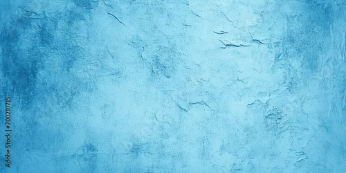 light blue Grunge wall texture rough background dark concrete floor, old grunge background.blue Abstract Background. Painted blue bright Color Stucco Wall Texture With Copy Space photo