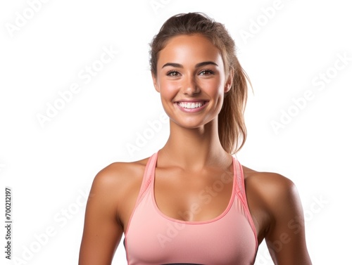 Professional fit woman smiling © YamunaART
