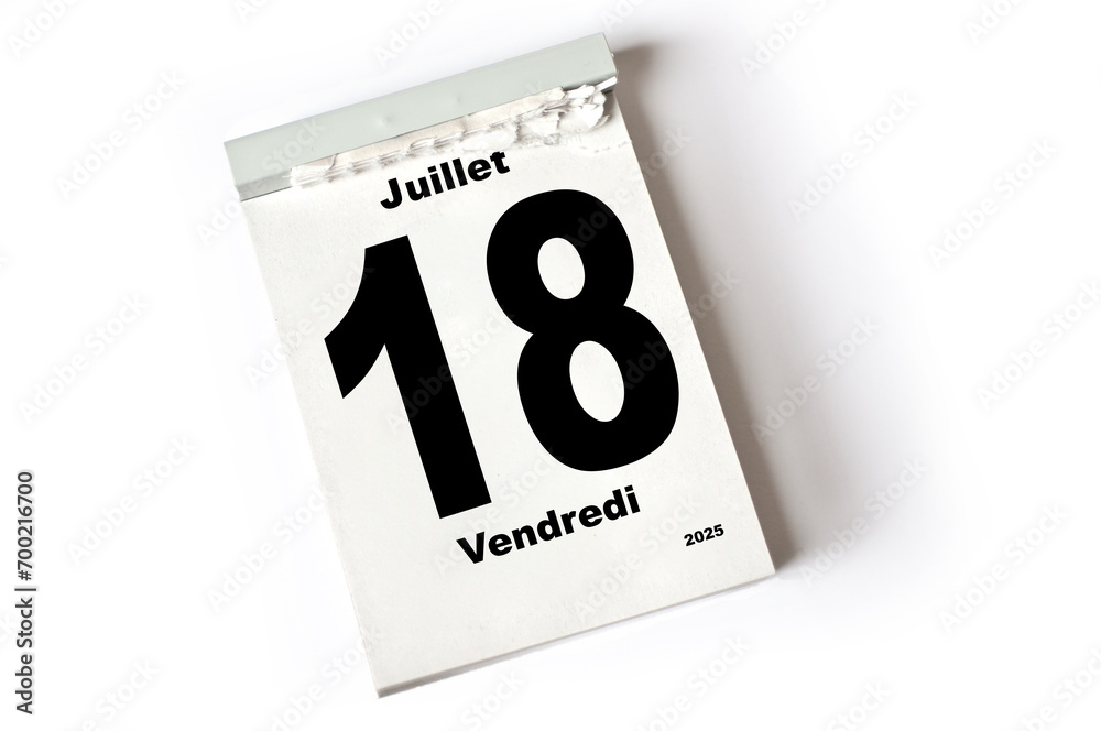 18 Juillet 2025 18 Juillet 2025
