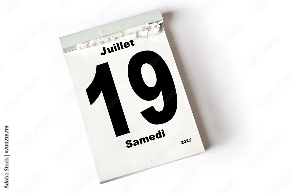 19 Juillet 2025 19 Juillet 2025