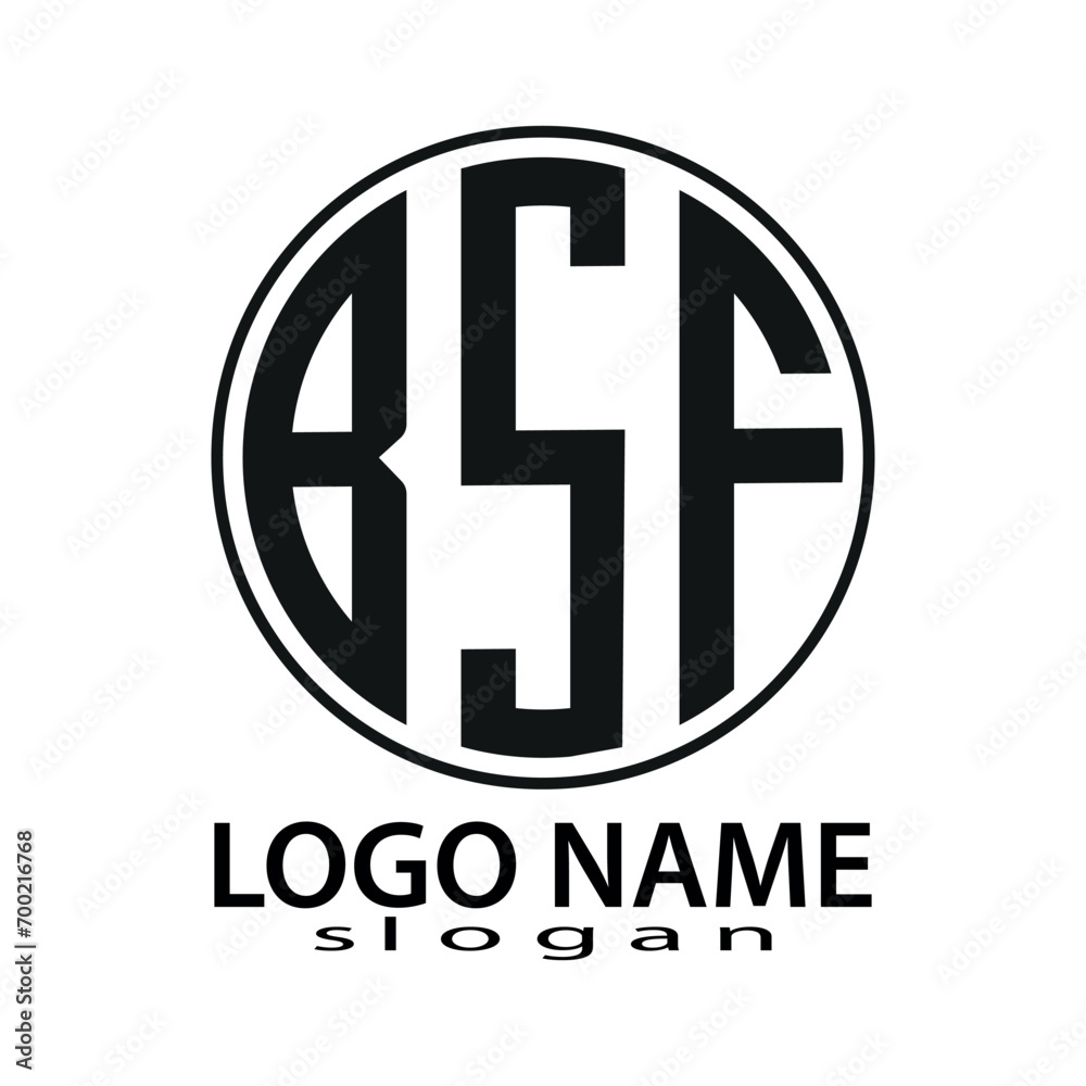 BSF letter logo design on a white background or Monogram logo design for entrepreneur and business.
BSF letter logo design on a white background or Monogram logo design for entrepreneur and business.