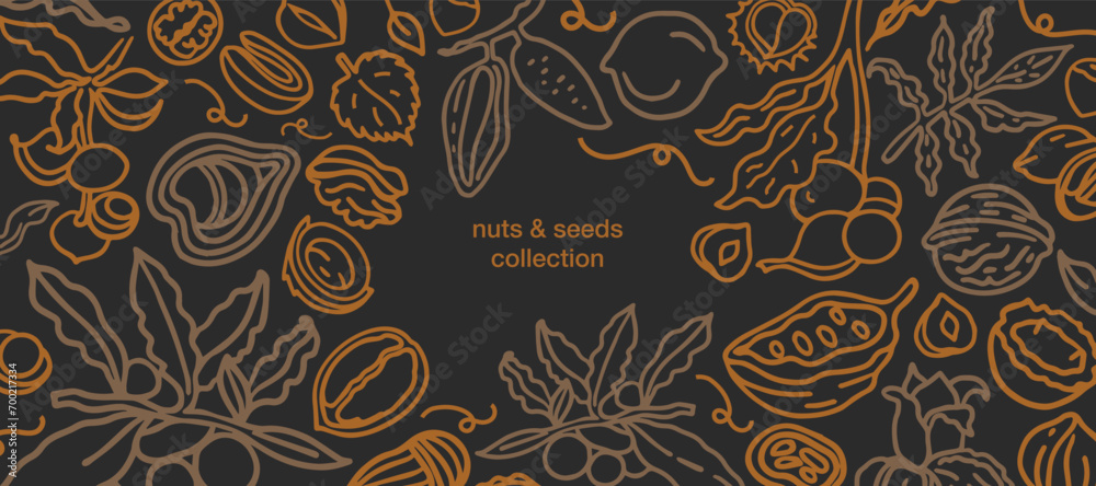 Isolated vector set of nuts. Nuts and seeds collection. Hand drawn objects. Peanuts, cashews, walnuts, hazelnuts, cocoa, almonds, chestnut, pine nut, nutmeg, peanut, macadamia, coconut, pistachios. Isolated vector set of nuts. Nuts and seeds collection. Hand drawn objects. Peanuts, cashews, walnuts, hazelnuts, cocoa, almonds, chestnut, pine nut, nutmeg, peanut, macadamia, coconut, pistachios.