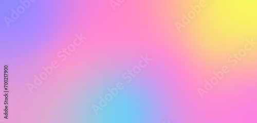 Rainbow abstract pastel gradient background with blur effect. Vector banner wallpaper texture. photo