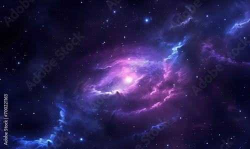 purple space galaxy background