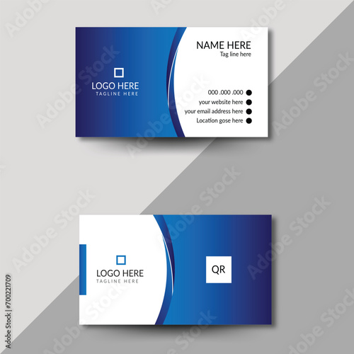  Gematric shape corporate business card layout template